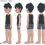 Model Sheet - Haru