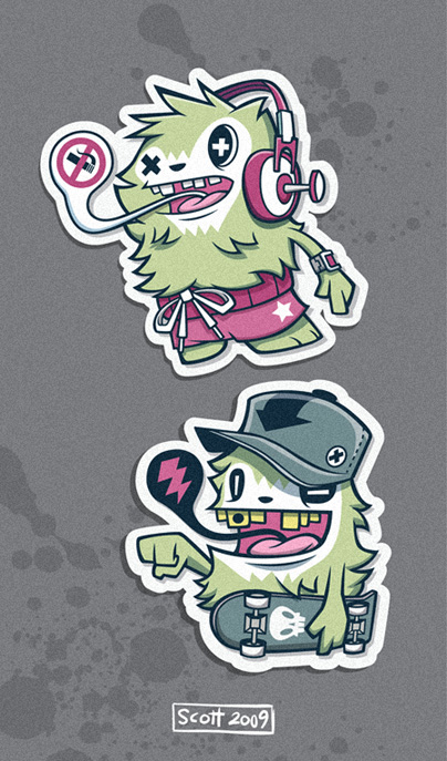 Yeti Stickers