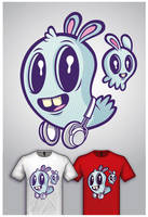 Cute Monster Tee Design 1