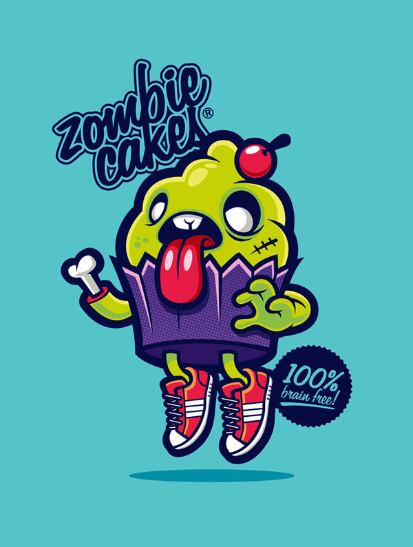 Zombie Cakes by cronobreaker