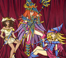 Yugioh: Three Magician Girls