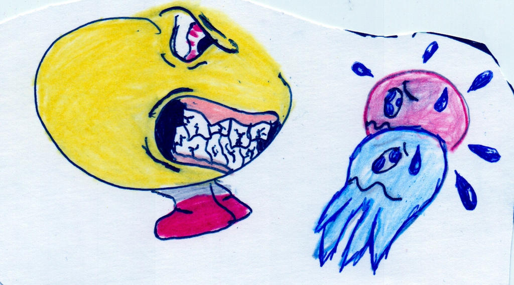 Pac-Man Angry by SrDem on DeviantArt