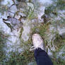 Yet more ice... and my foot