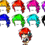 Maplestory Mixed/Custom Hair 5.