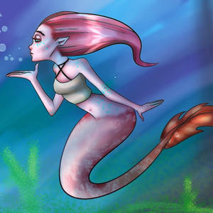 Pink Mermaid 