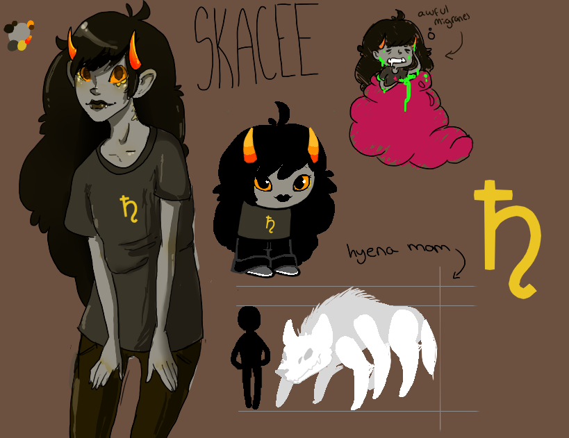 oh jeez I made a homestuck OC I forgot about