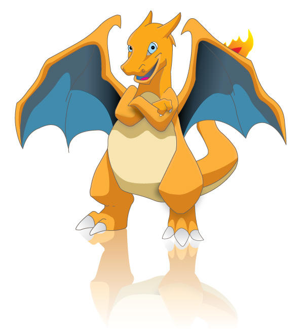 Charizard in Vector by GraySource on DeviantArt
