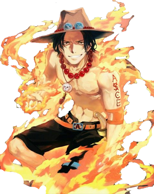 Ace and Luffy Render 1 by RoronoaRoel on DeviantArt