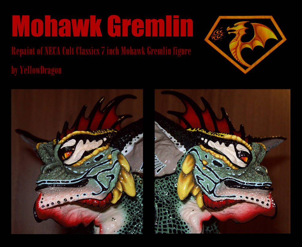 Gremling Mohawk Model Kit Paint by Chrissyboyuk on DeviantArt