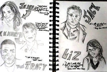 30 Rock Doodles