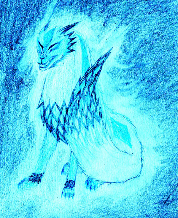 Elemental Ice Wolf by lionroar13 on DeviantArt