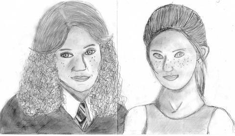 Hermione and Ginny