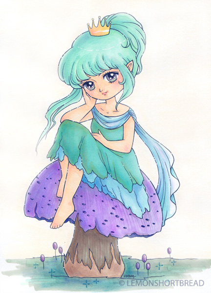 Toadstool Princess by yuzukko
