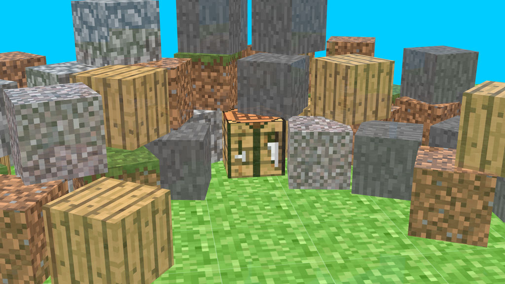 Minecraft Cubes Examples MINECRAFT BLOCKS! Minecraft Cubes 3D Render by HomelessGoomba on DeviantArt