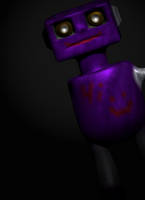 Brandi - Creepy Toy Robot 3D Model Render