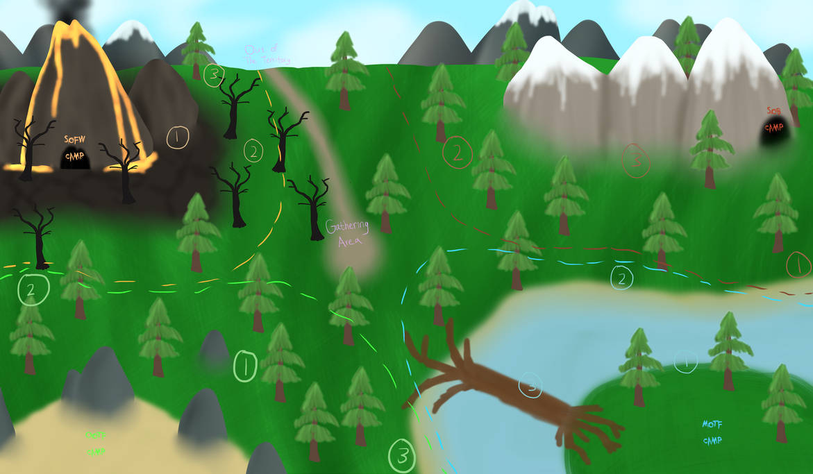 |BTP| Map of Territories + Hunting Areas by BTP-Admin on DeviantArt