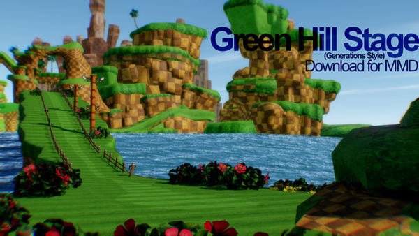 Green Hill Zone 3D by AlphaRox on DeviantArt