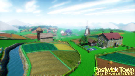 [MMD] Postwick Town Stage Download by Desperative