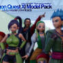 [MMD] Dragon Quest XI Model Pack Download