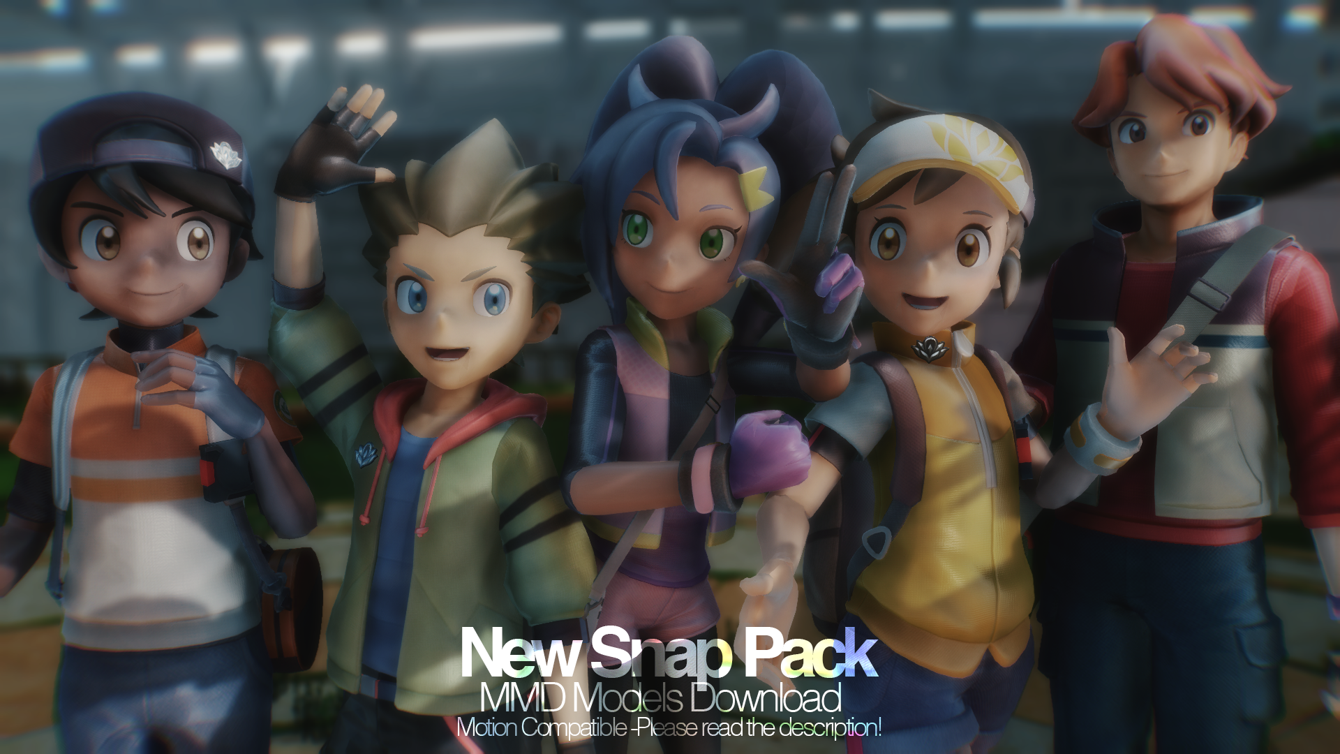 Pokemon MMD - BD/SP - Lucas/Dawn Pack 1 - Download by Pikapika