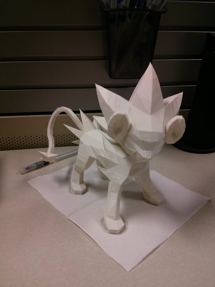 Pokemon Raikou 3D model 3D printable