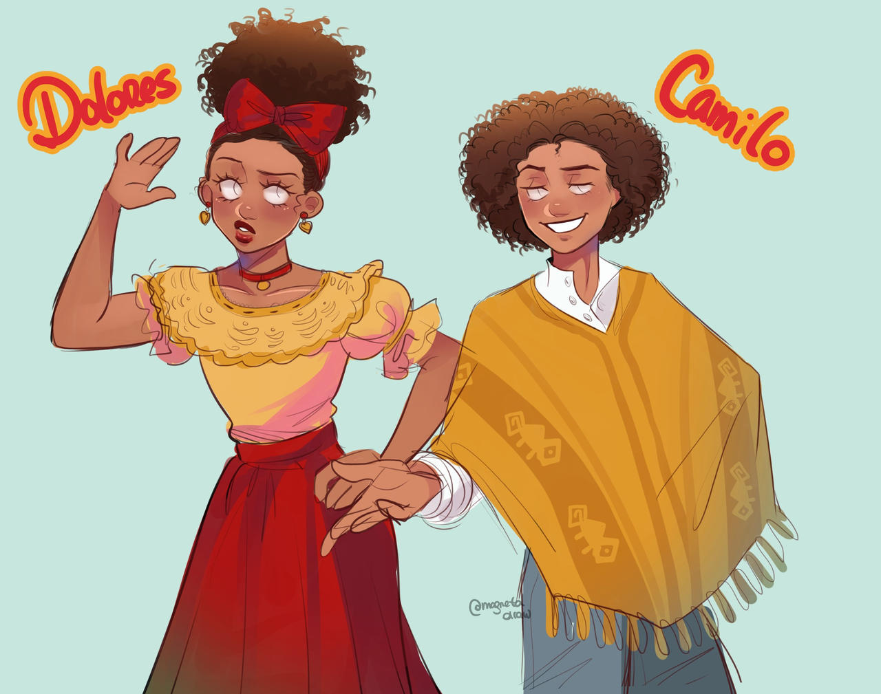 Encanto- Camilo and Dolores by MagnetaDraw on DeviantArt