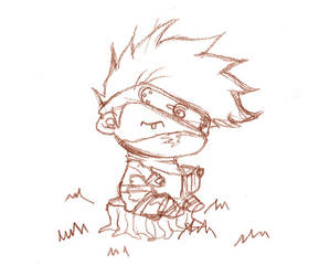 Chibi Kakashi - sketch