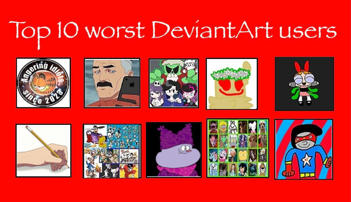Deviantart Bad Characters Top 10 Worst Deviantart Users 7 by Thenewne on DeviantArt