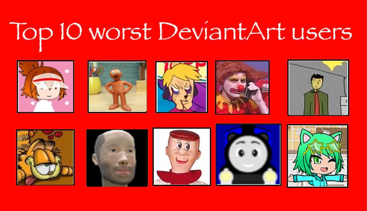 Deviantart Fail Top 10 Worst Deviantart Users 10 by Thenewne on DeviantArt