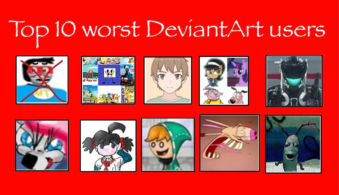Deviantart Fail Top 10 Worst Deviantart Users 17 by Thenewne on DeviantArt