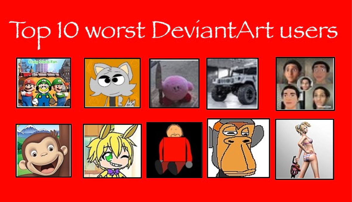 Deviantart Fail Top 10 Worst Deviantart Users 21 by Thenewne on DeviantArt