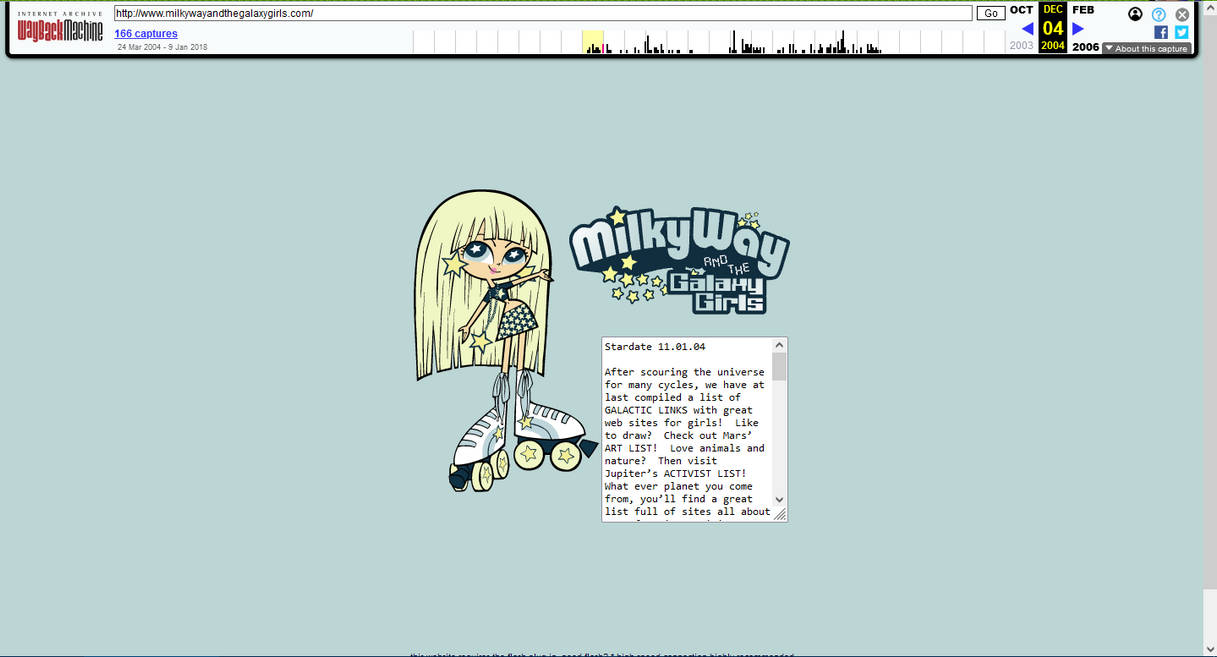 screenshot all mwgg from wayback machine 31 by Thenewne on DeviantArt