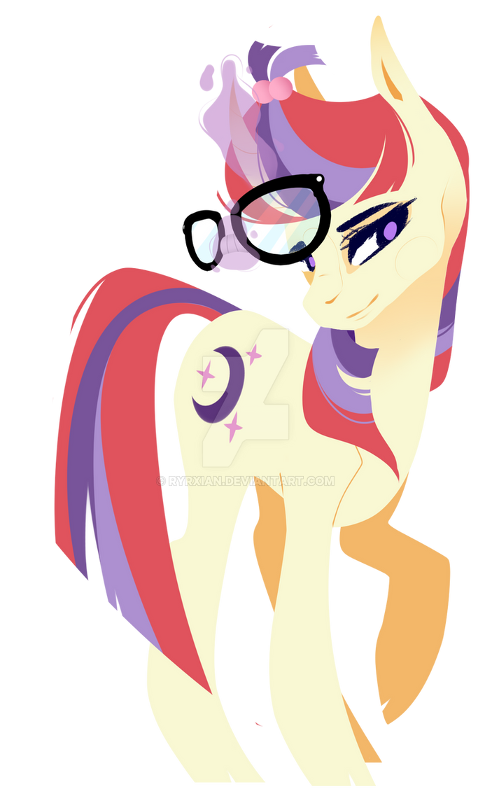 Who Rides Moondancer Moondancer by ryrxian on DeviantArt