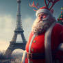 Santa Clause in paris