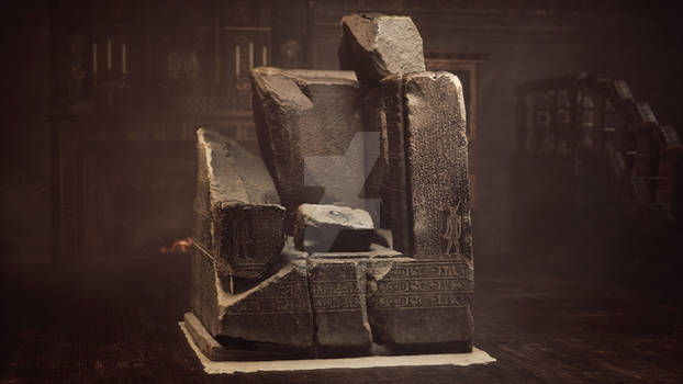 3D Realistic Egyptian Ancient Grave of Pharaoh