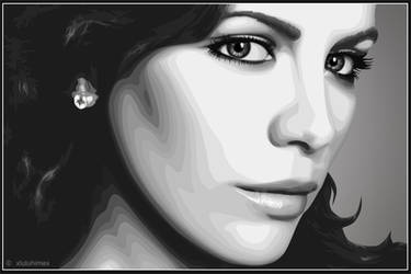 Kate Beckinsale -vectorized-