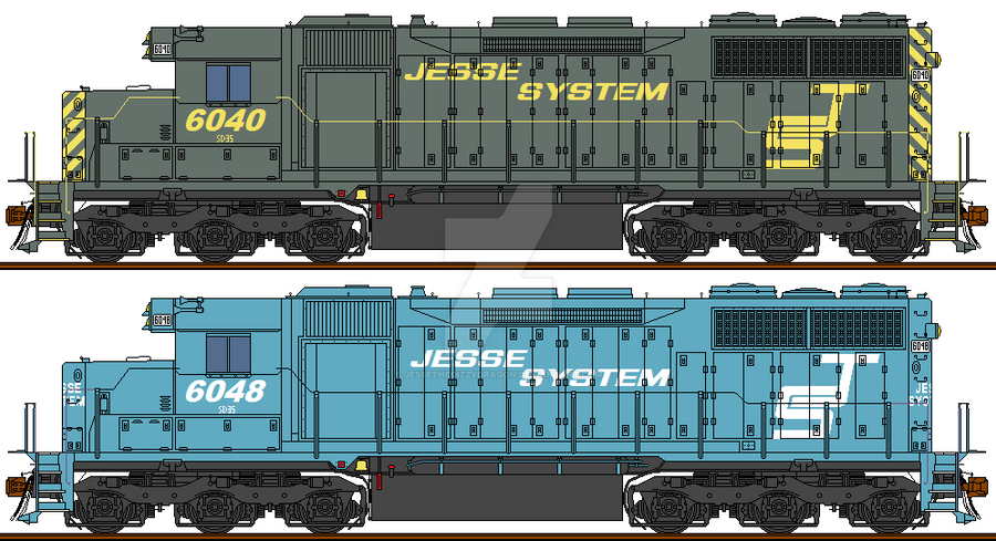 Jesse system SD35's CNJ Style