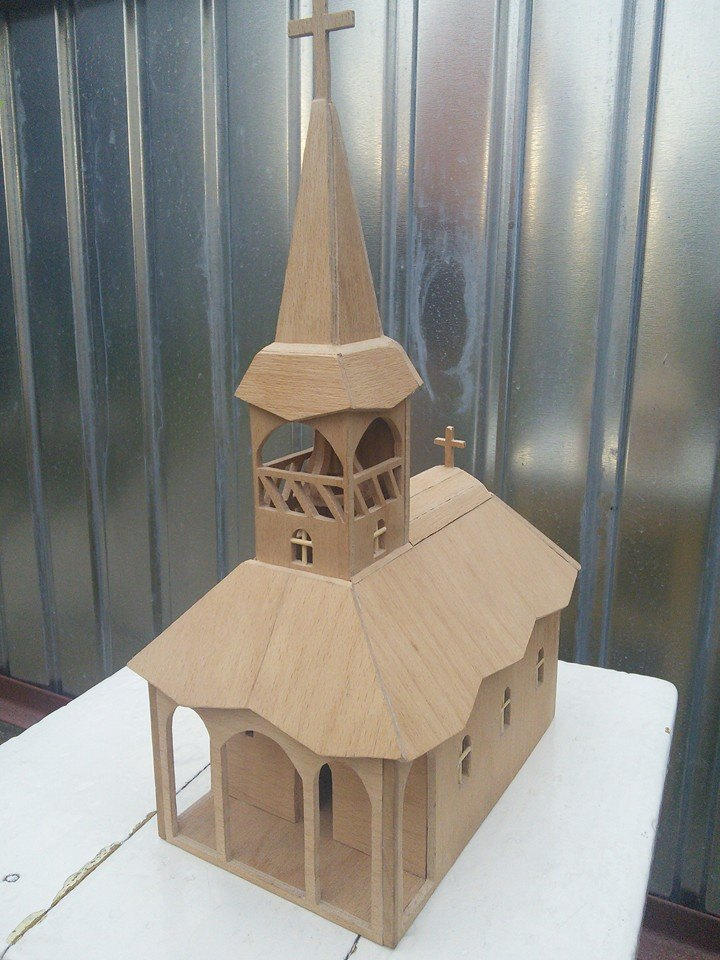 Traditional Romanian Wood Church Model by kazze89 on DeviantArt