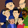 Hogan's Heroes Cast - Colored