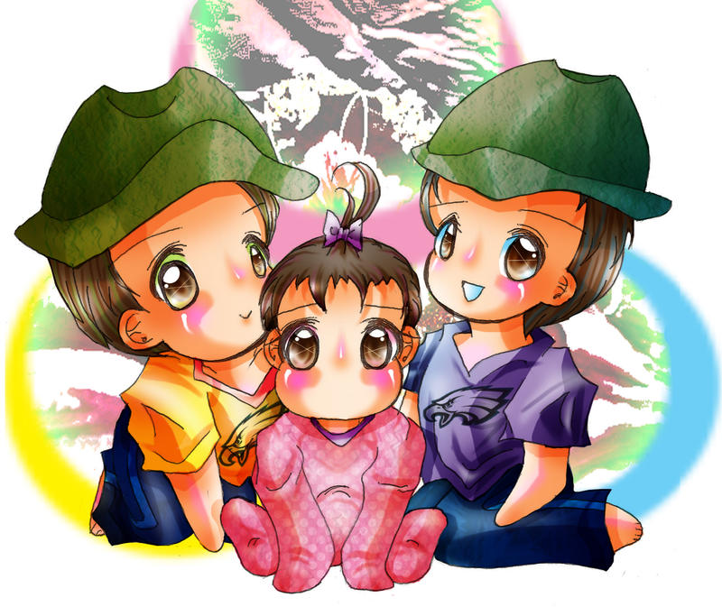 +Triplets+ by brooke9000 on DeviantArt