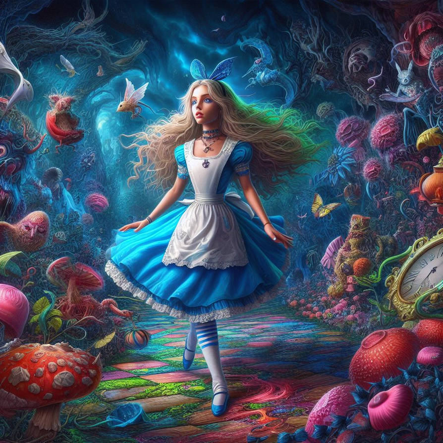 Wonderland Deviantart The Wonderland Series 1 by TrishaDena on DeviantArt