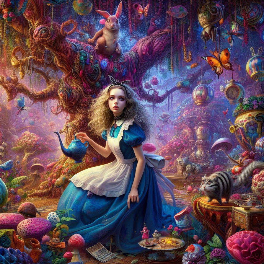 Wonderland Deviantart The Wonderland Series 3 by TrishaDena on DeviantArt