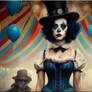 Vintage Steampunk Style Clowns