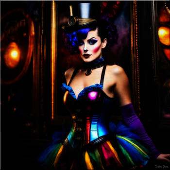 Steampunk Clown Couture 11