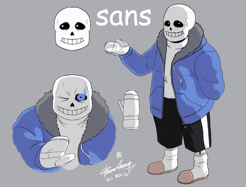 Sans Concept for U2A by Arch-in-Black on DeviantArt