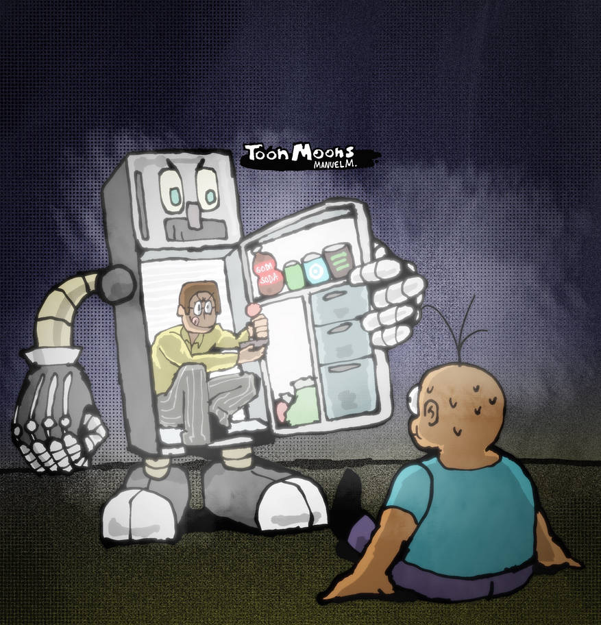 Fridge Bot by ToonMoons on DeviantArt