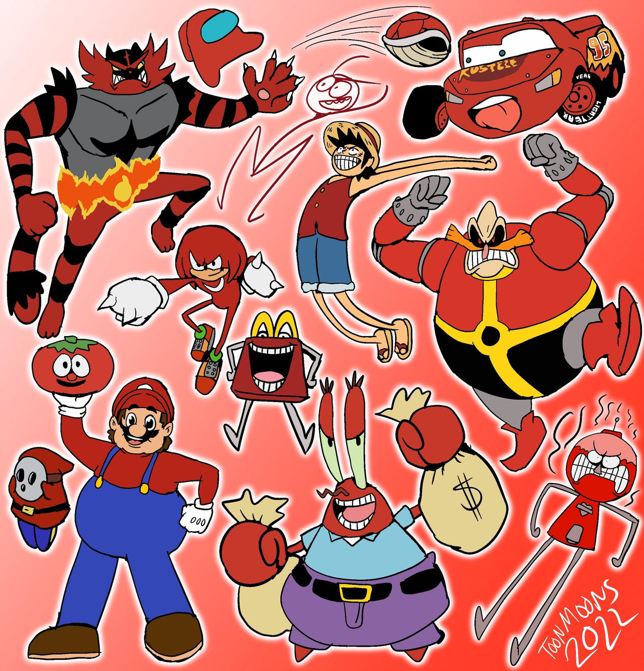 Red 12 Deviantart RED by ToonMoons on DeviantArt
