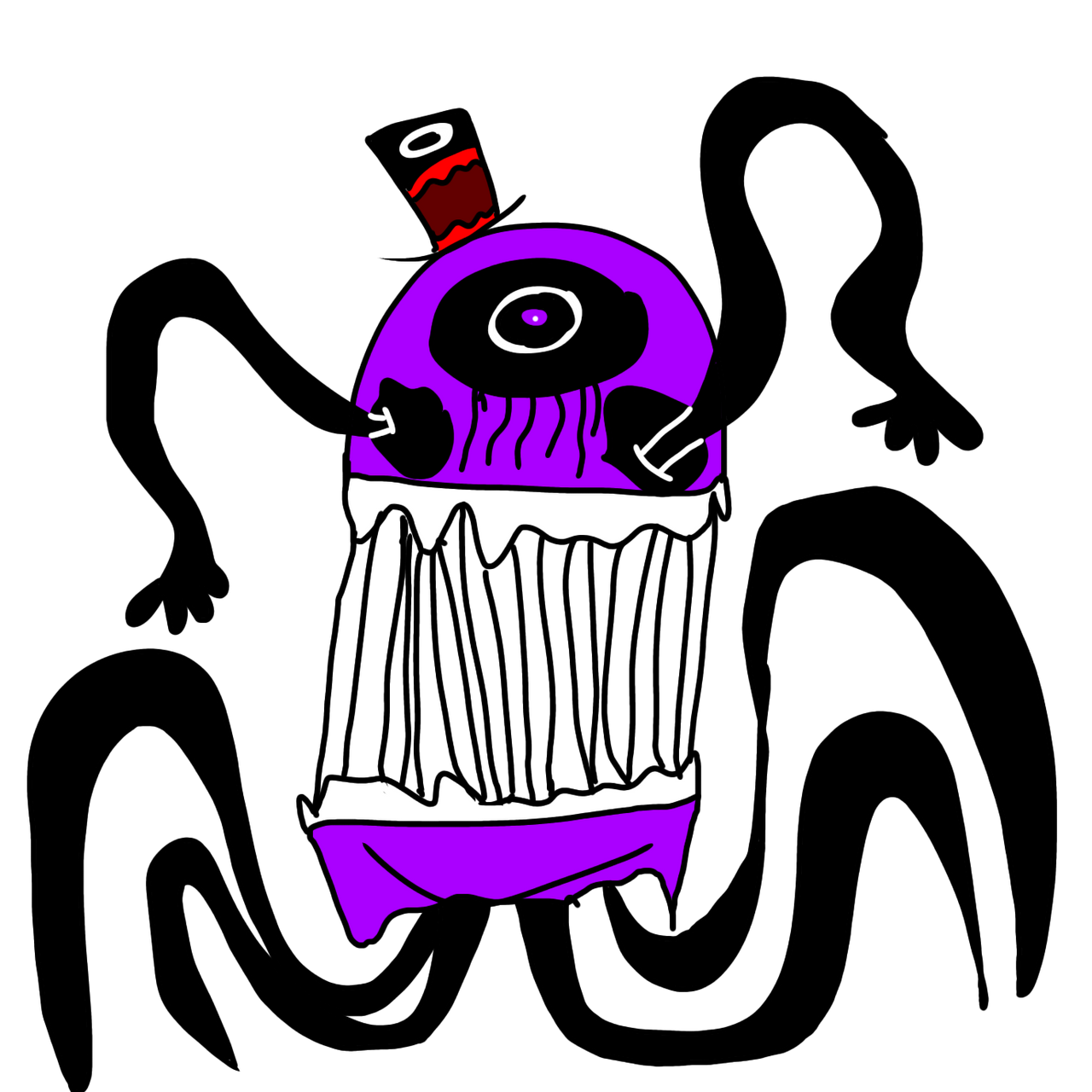 Purple Mungus Parasite by BikuBakuBasku on DeviantArt