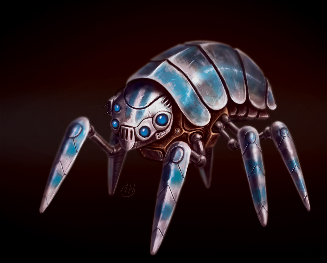 Deviantart Robot Insect Robotic Bug by HanssonArts on DeviantArt