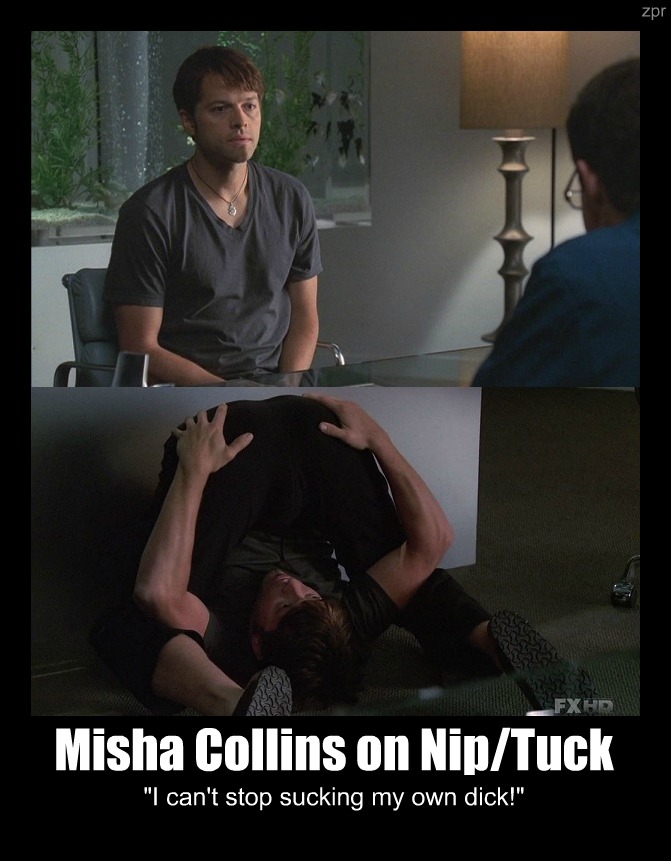 Misha Collins on NipTuck